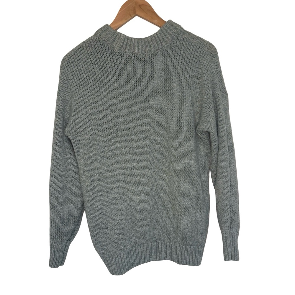 Abercrombie & Fitch Light Blue Knit Sweater Size M - Picture 7 of 7